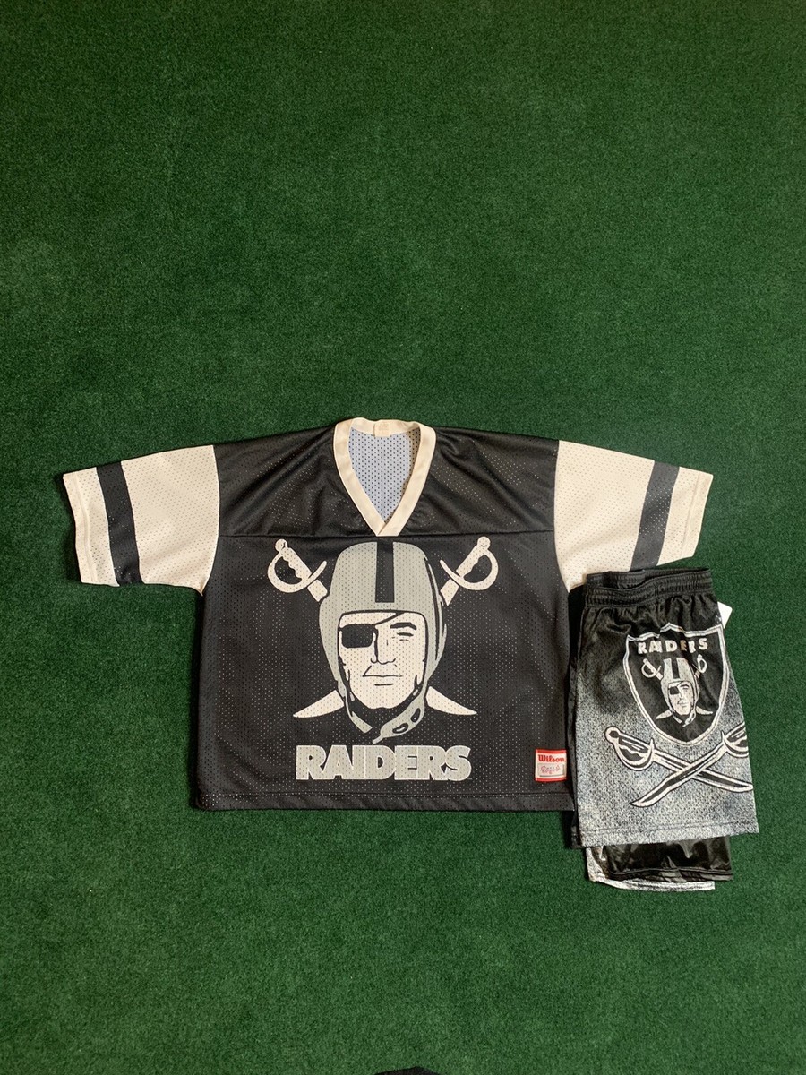 Vintage 80s/90s Raiders Starter Jersey Shorts Oakland Las Vegas LA