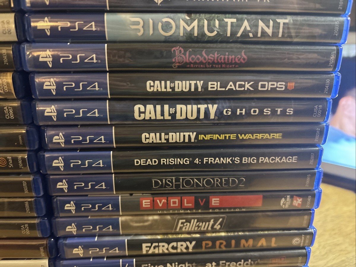 Lot Of 40 Playstation 4 Games - All Great Condition - PS4