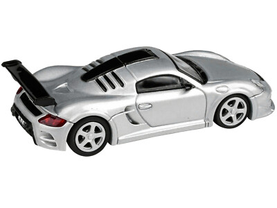 Paragon PA-55382 2012 RUF CTR3 Clubsport Silver Metallic 1/64 Diecast Model Car