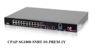 Check Point SG1800 Security Gateways Switch + 1 year SNBT subscription support
