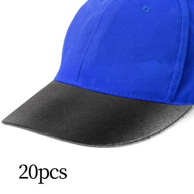 20 Stück Baseball Cap Schirmmützeneinsätze Mehrzweck Caps Liner Visor für Herren Damen