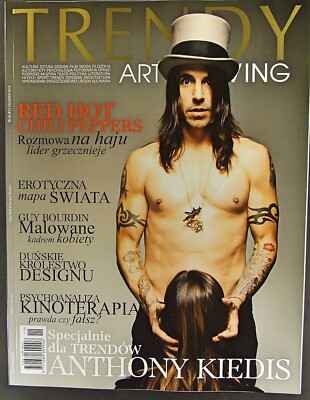 RED HOT CHILI PEPPERS mag.COVER 2010 Poland Guy Bourdin,James Bond,Jane Birkin