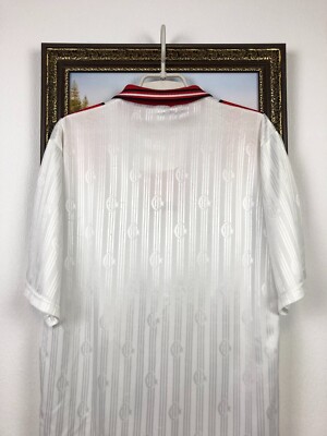 Turkey Away football shirt 1996 Adidas Soccer Jersey Rare Mens