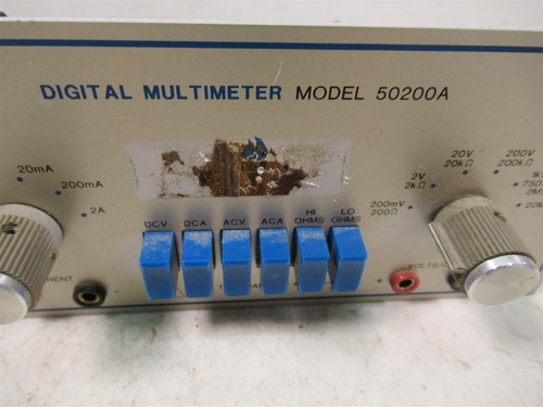 ECI Energy Concepts Digital Multimeter 50200A 50220A Plug In Module  - Picture 2 of 12