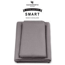 Hainsworth SMART Bed and Cushion Cloth Set for 7ft UK Pool Table - SILVER