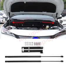 For Toyota Venza 2021-2024 Black Front Hood Lift Support Shock Struts Kit 2PCS