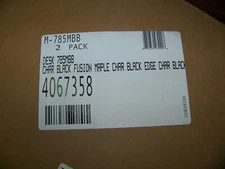 Virco Desk Char Black Fusion Maple Char Black Edge 18 X 24" 2 ea. M-785MBB New