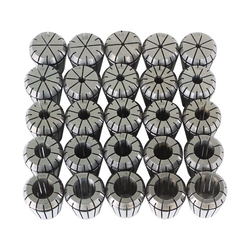 25 Pack Collet Set ER32 Collet Chuck 1/16 inch-3/4 inch Holder Spring Collet - Picture 3 of 14
