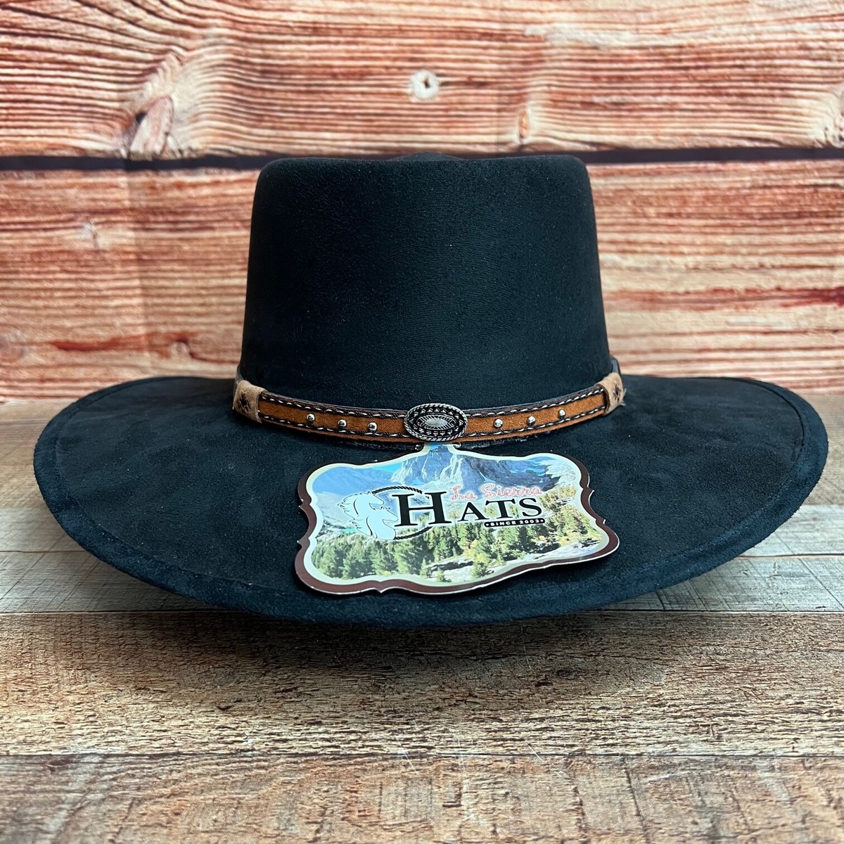 1432 Felt Fedora Western Cowboy Hat For Women Men 100% Wool Men main image 2