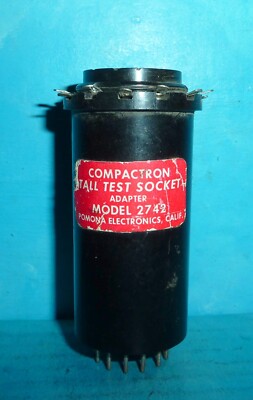 Pomona 12-Pin Compactron Tall Test Socket Adapter Model 2742 | eBay