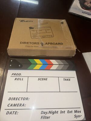 Temery Acrylic Film Clapboard 12X10In