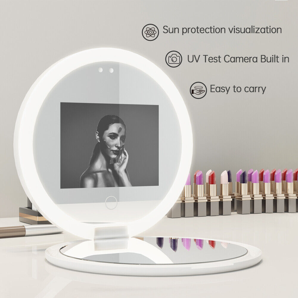 Smart UV Sonnenschutz Test Kamera Make-up Spiegel mit LED