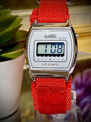 Quintel Wrist Watch Quintel Wristwatch Blue Red Band Sealed July 4th Patriotic  main image 4