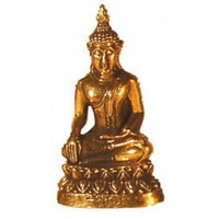 Buddha Aus Messing 3 Cm Figur Statue Skulptur Buddhismus Feng-Shui FM03