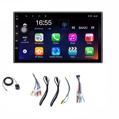 Android 8.1 Autoradio mit Navigation NAVI BLUETOOTH USB GPS 2DIN AM/FMCarplay 7''