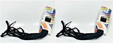 LOT OF 2 Allary Oval Premium Athletic Laces, 45 in. BLACK