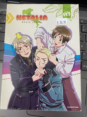 Hetalia World Series Season 3 DVD Funimation New