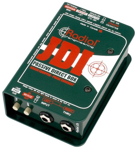 Radial JDI MK3 Passive DI Direct Box w Jensen (Open Box)