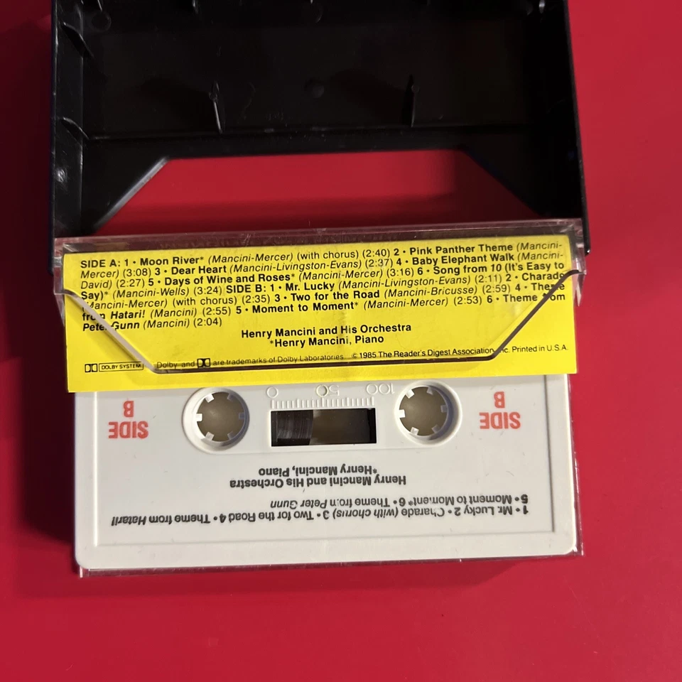 Винтажная кассета Henry Mancini Plays Mancini 1995 - Изображение 3 из 4