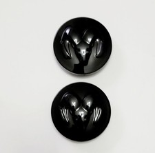 4 PACK Replacement For Dodge Ram Gloss  Black...