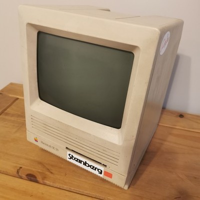 Apple Macintosh SE/30 Vintage Desktop Computer Sammlerstück 1988 Model M5119 