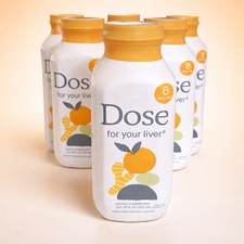 DOSE For Your Liver - Optimal Liver Function/Liver Cleanse 16oz x 6PACK NIB