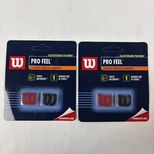 Wilson Pro Feel Tennis Racket Superior Vibration Dampener Z5233 Lot Of 2 NOS