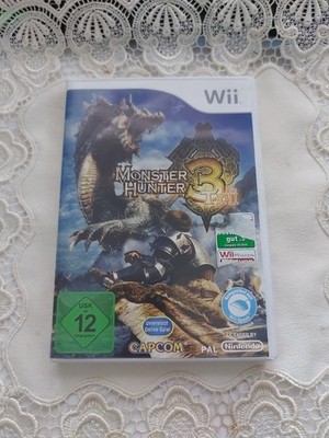 Monster Hunter  Tri 3 -  Nintendo Wii Spiel K14