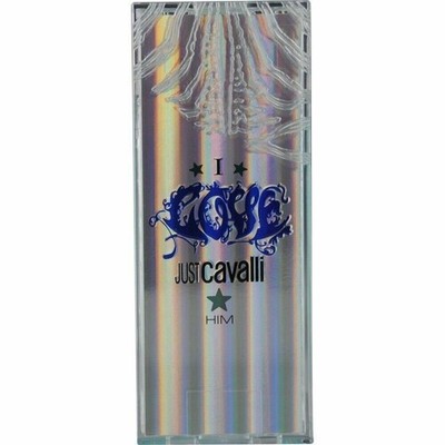 I LOVE JUST CAVALLI HIM Roberto Cavalli 2.0 oz EDT Spray Mens Cologne New TESTER