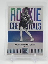 DONOVAN MITCHELL 2017-18 STATUS ROOKIE CREDENTIALS ROOKIE #7 JAZZ Q2091