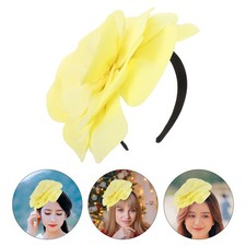 Floral Headband Hair Accessories Headwear for Events Big Flower Decorative