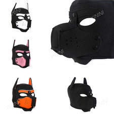 Role-Playing Puppy Hood Full Coverage Head Hood Dog Cosplay Women/Men Props Dog