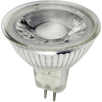 Lightme Led Lampe Glas MR16 Reflektor 5W = 35W GU5,3 345Lm Warmweiß 3000K 25°