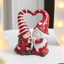 Valentines Day Gnomes Decor, 2Pcs Heart Couple Gnome Gift for Her, Valentines...