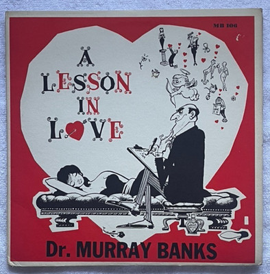 DR. MURRAY BANKS ''A Lesson In Love'' on MURMIL 106 * '72 Pressing VG+/VG+ Judaica