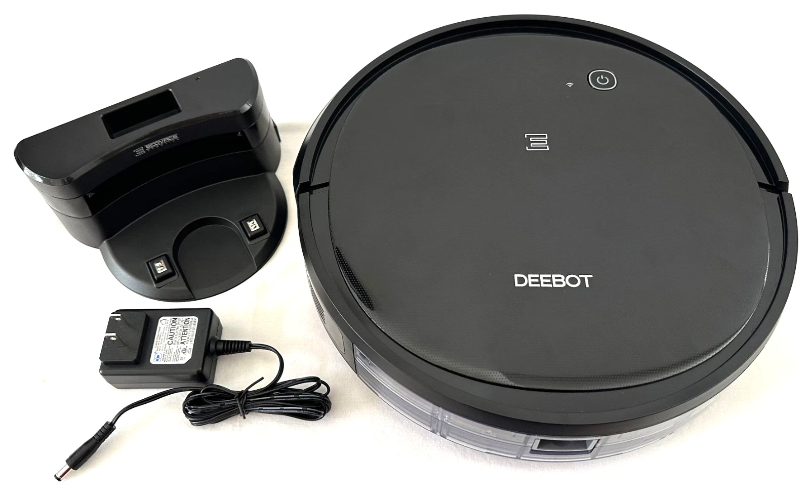 Ecovacs Robotics Deebot 500 DC3G Black Robotic Vacuum Cleaner with charger Works