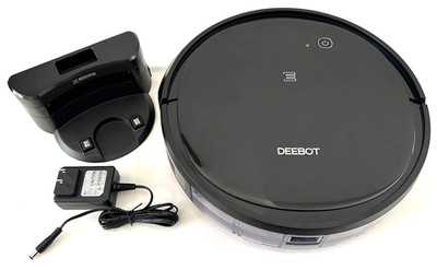 Ecovacs Robotics Deebot 500 DC3G Black Robotic Vacuum Cleaner with charger Works