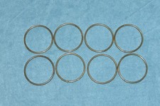 Metal rings 3 diameter Eight rings Craft supply Craft rings