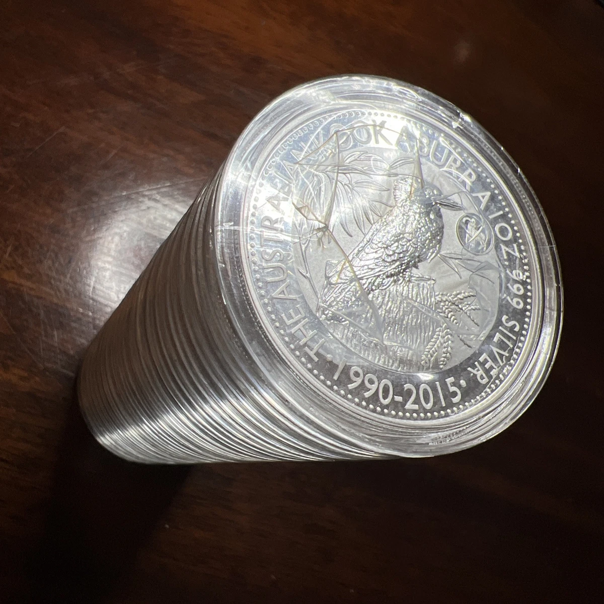 Australian Kookaburra Silver Bullion Coins The Perth Mint 2015 for