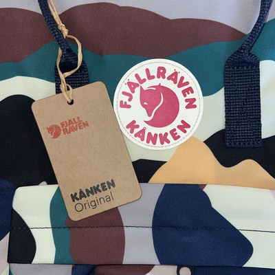 Fjallraven Kanken Backpack, Summer Landscape, Print UNIQUE STYLE