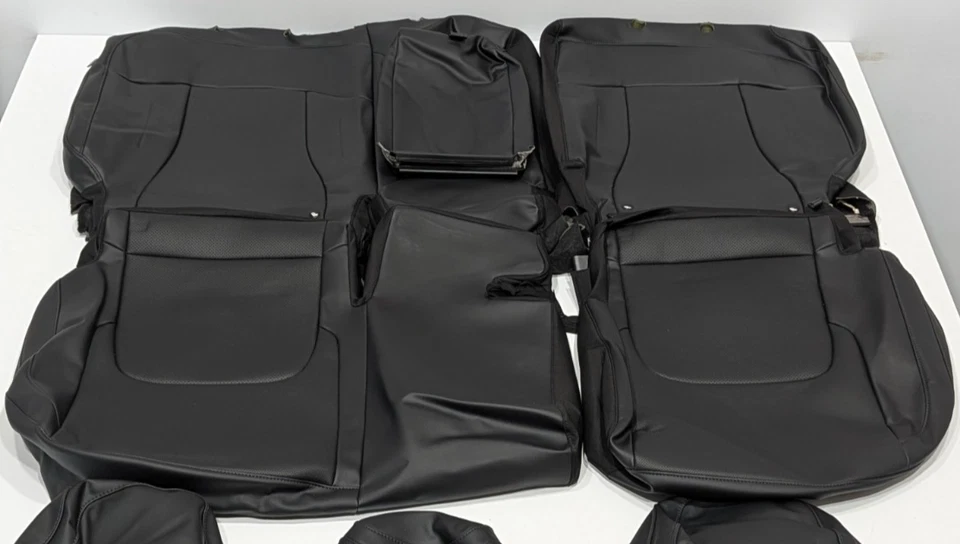 Заводские чехлы на сиденья для взлета подходят для 2024–2026 Kia Sportage LX гибридные кожаные W104 - Изображение 3 из 4