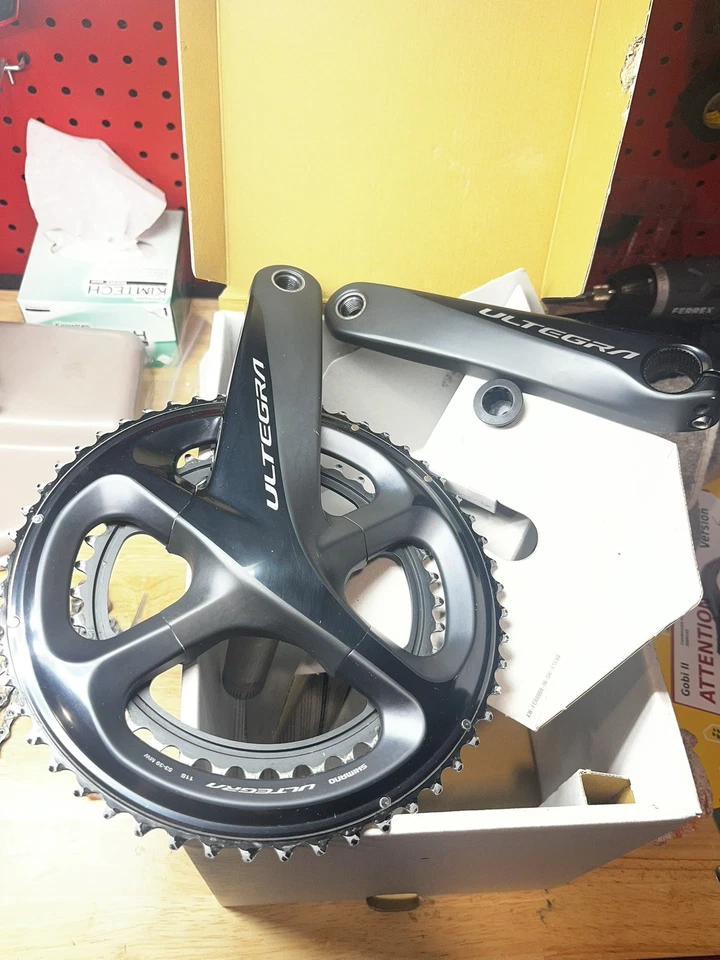 Pedivela Shimano Ultegra FC-R8000 170mm 53/39T velocidade 2x11 - Imagem 3 de 4