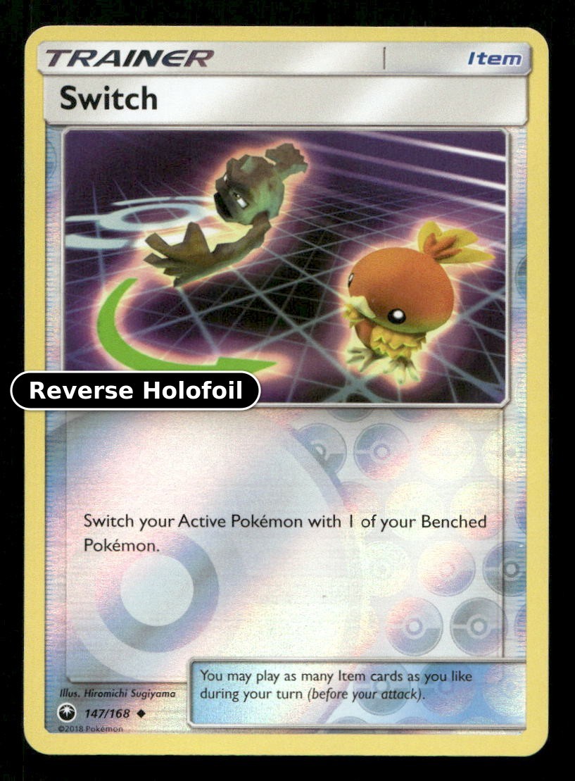 Switch Reverse Holofoil SM - Celestial Storm 147/168 LP Pokemon