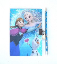 A5 Disney Princess Frozen Secret  Diary With Lock Notebook Lined gift For girls
