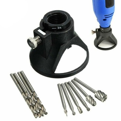 Multipurpose Rotary Tool Drilling Bits Set - Durable HSS Quality, 11 Pieces