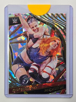 Kacy Catanzaro 2022 Panini Revolution WWE #63 Fractal Trading Card