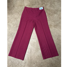 Levi's 1970s Burgundy Dacron Polyester Pants Size 32 MPN 29116-9581 Original