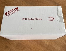 1941 Dodge Pickup - Danbury Mint - 1:24 DIECAST - Box, Insert - No Car