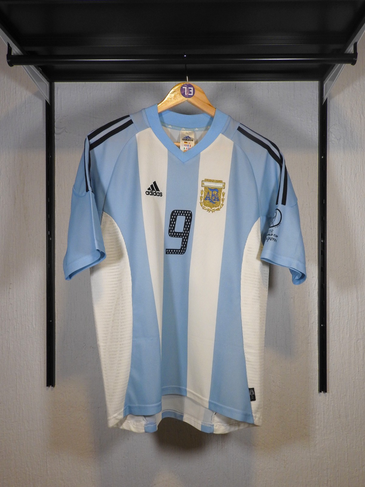 ARGENTINA 2002-04 HOME SHIRT (M)