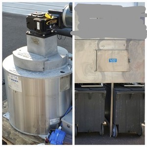 HOWE 4000-RLE 4000 LB Remote Ice Maker Flaker with ICE Storage